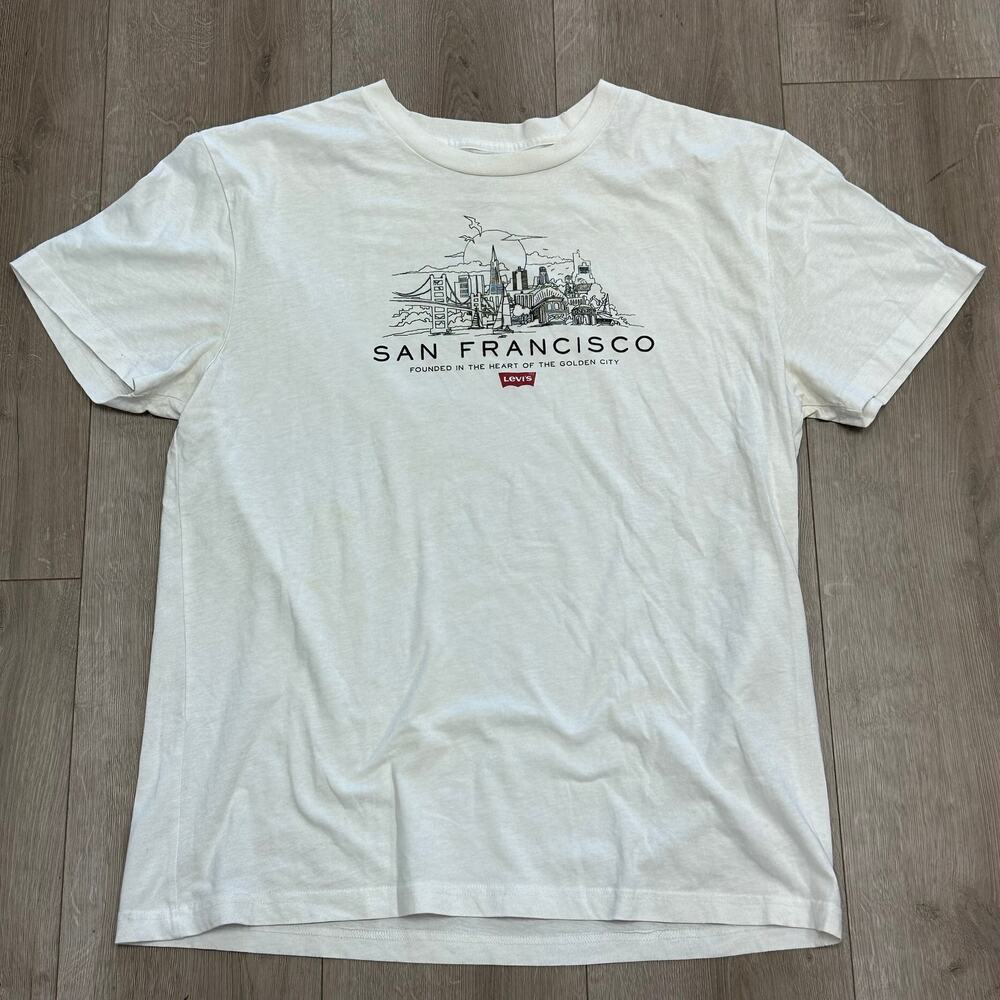 Levi's San Francisco destination tee T Shirt size XL B18